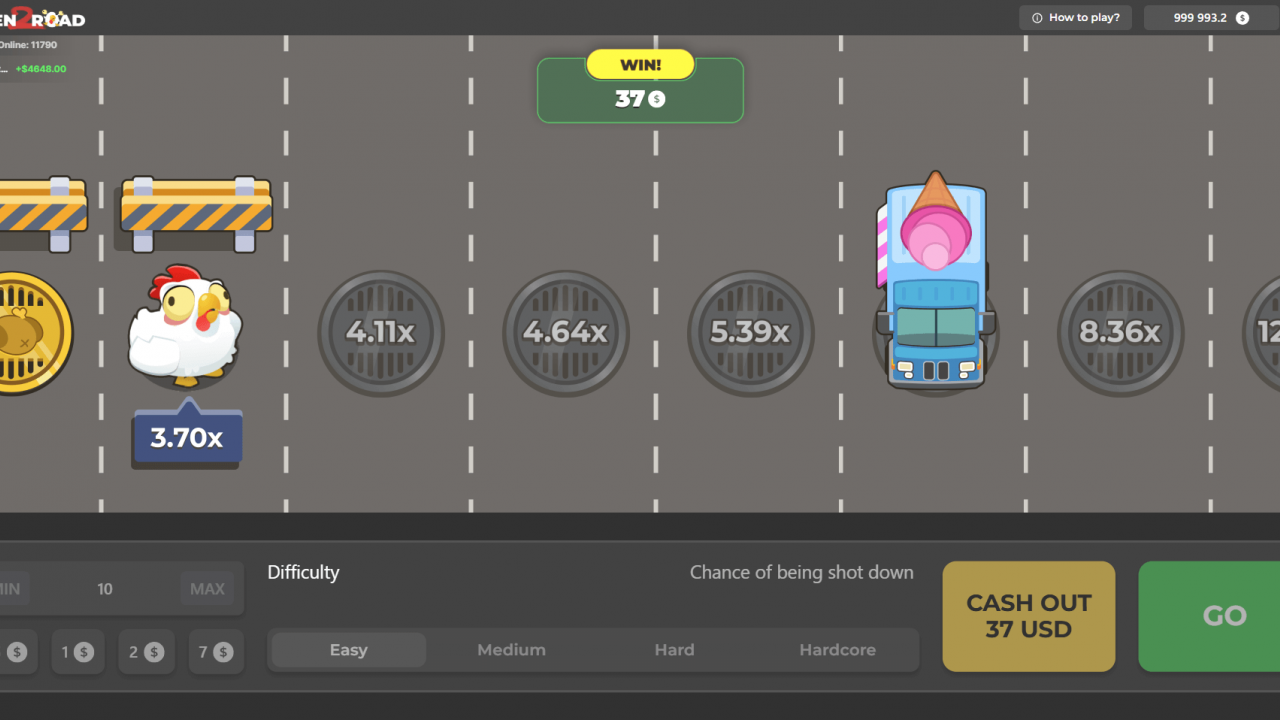 Chicken Road 2 Gameplay Interface